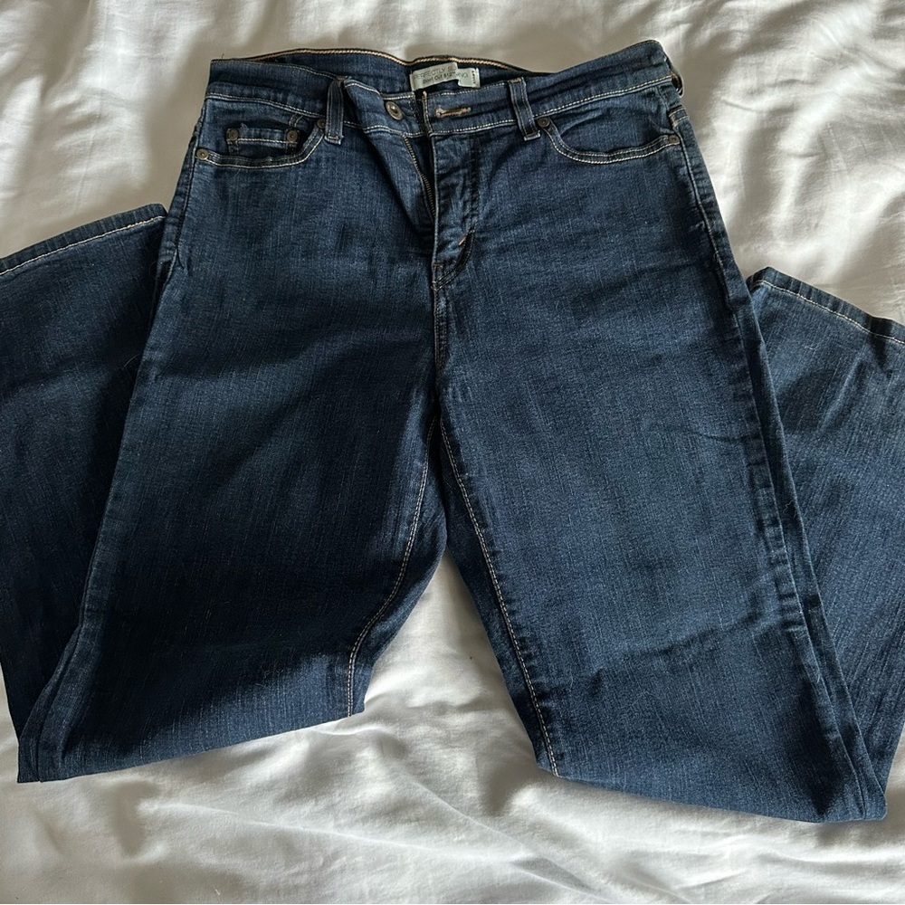 Dark Wash Boot Cut Jeans